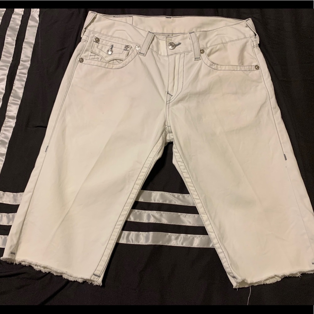 True Religion cut off shorts